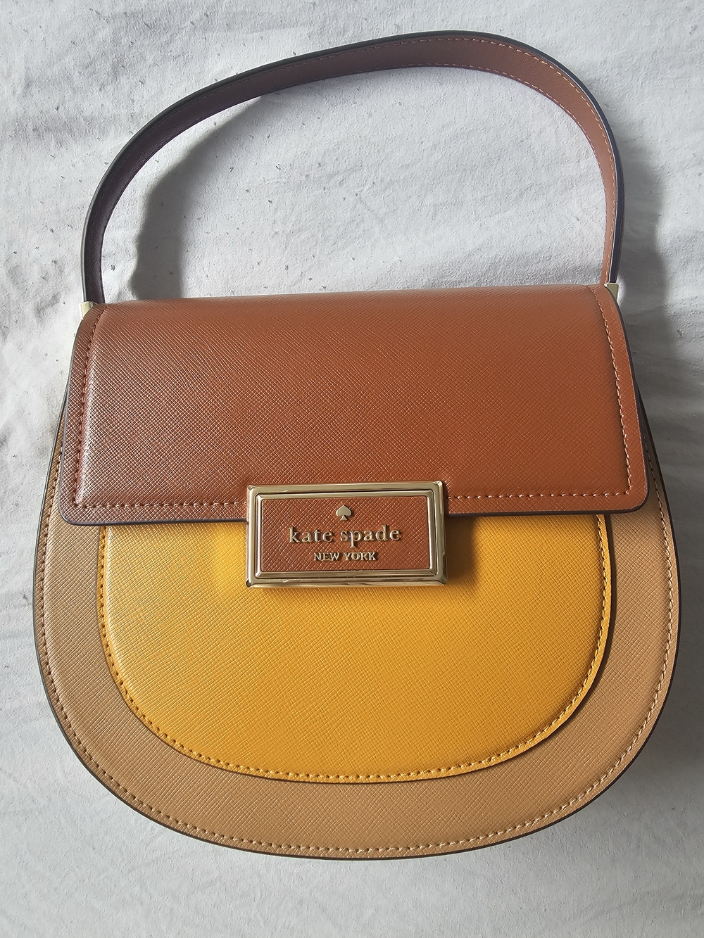 LIKE NEW Kate Spade - Reegan Colorblock Saddle Bag